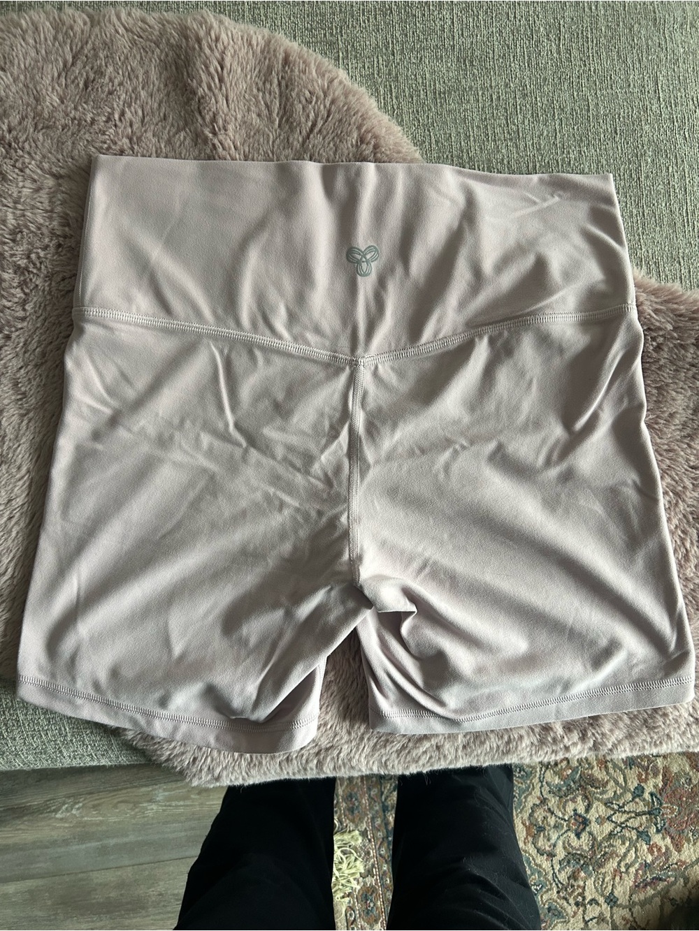 TNA Women's Athletic Shorts in Light Taupe